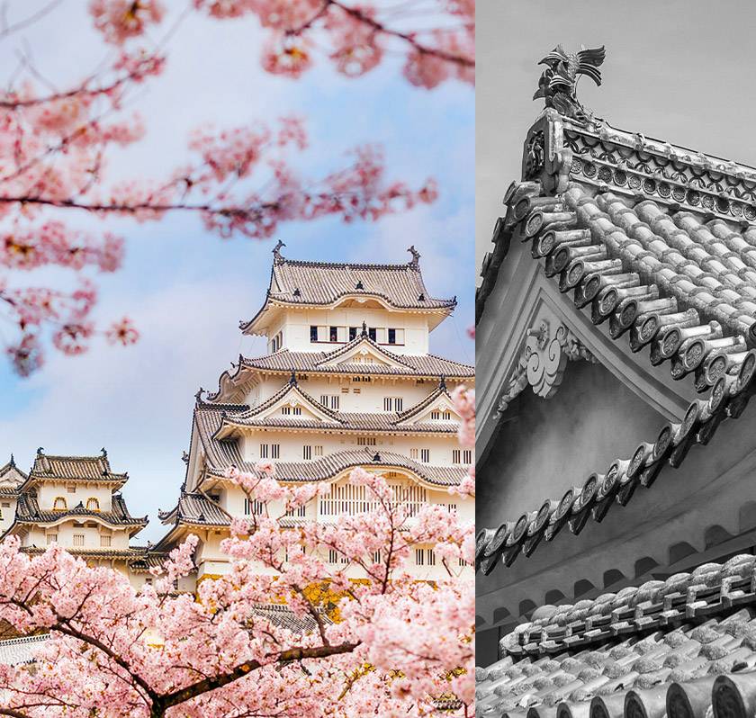 BETWEEN HISTORY & ARCHITECTURE, HIMEJI CASTLE