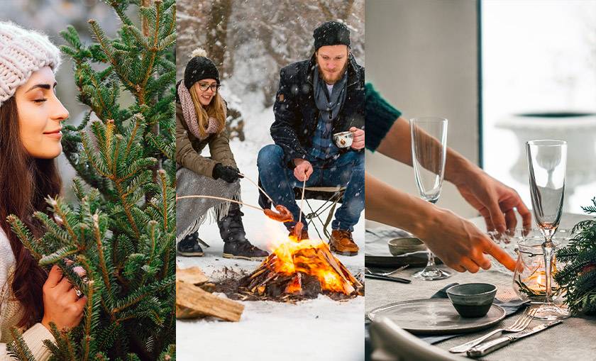 La magie d'un Noël sous la neige !